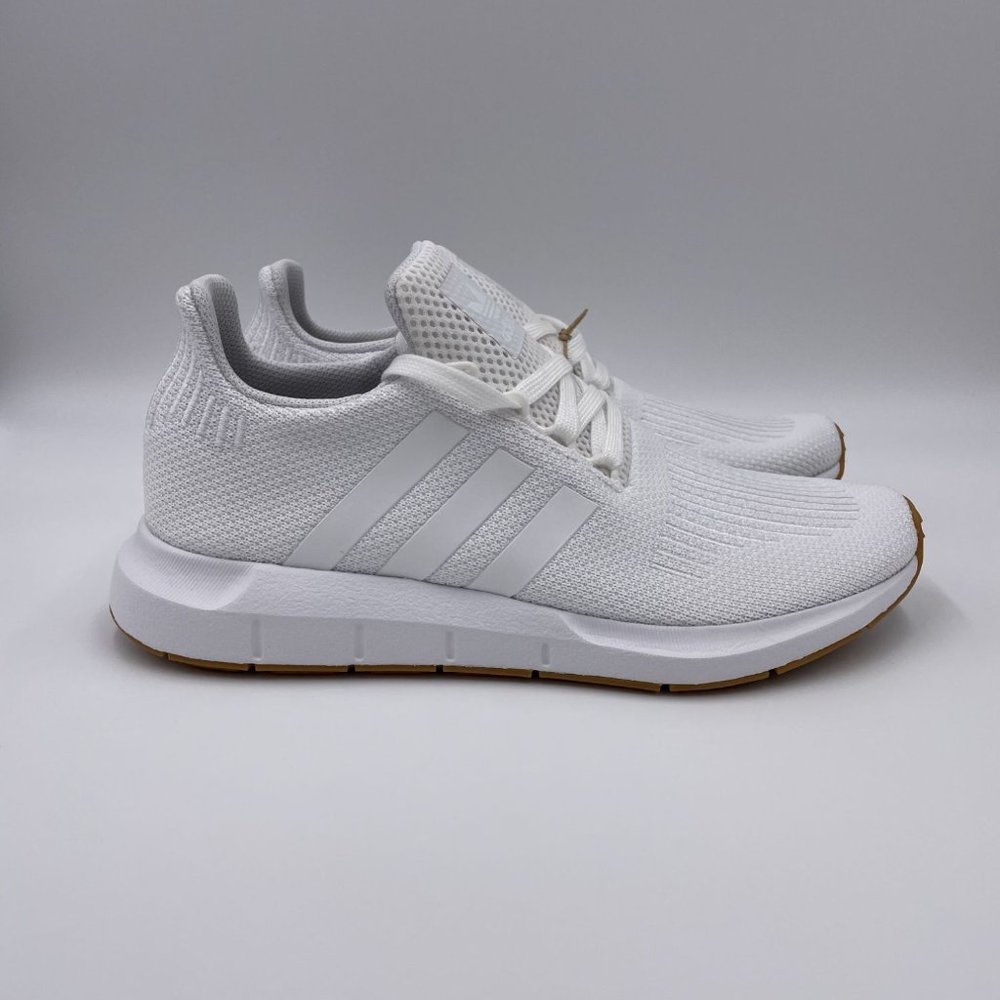mens white adidas swift run